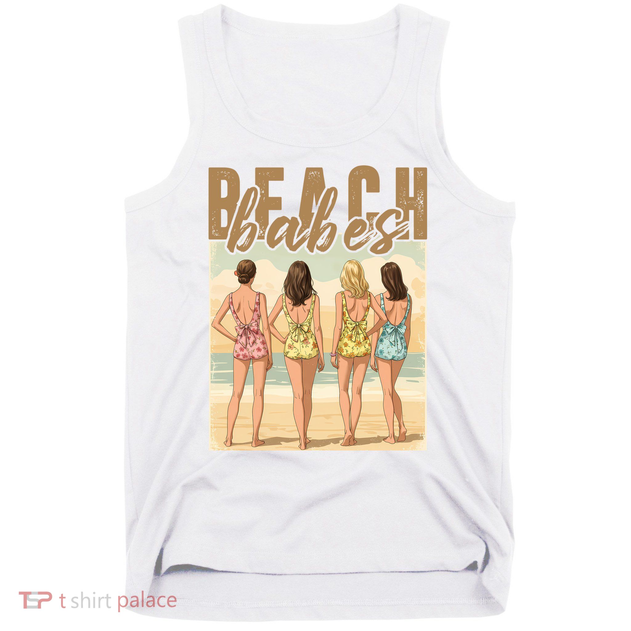 Beach Vibes Summer Holiday Funny Vacation Tank Top