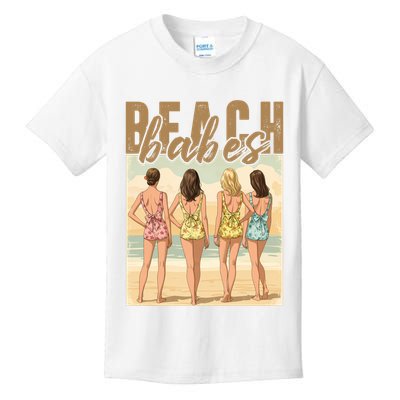 Beach Vibes Summer Holiday Funny Vacation Kids T-Shirt