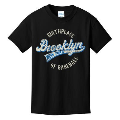 Baseball Vintage Style Brooklyn For Men & Women Kids T-Shirt