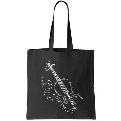 Beautiful Vintage Style Violin Design For Music Lovers Bag