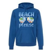 Beach Vacation Sunset Sunrise Summer Sunglasses Beach Please Gift Premium Hoodie