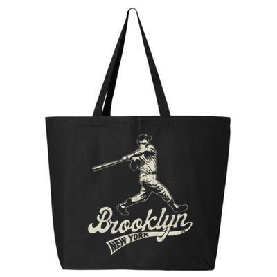 Baseball Vintage Style Brooklyn 25L Jumbo Tote