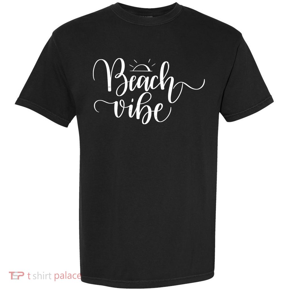 Beach Vibe Summer Fun Garment-Dyed Heavyweight T-Shirt