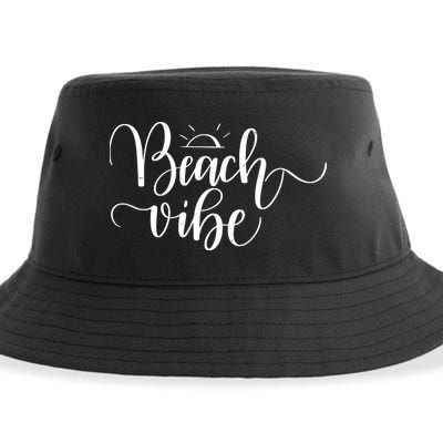 Beach Vibe Summer Fun Sustainable Bucket Hat