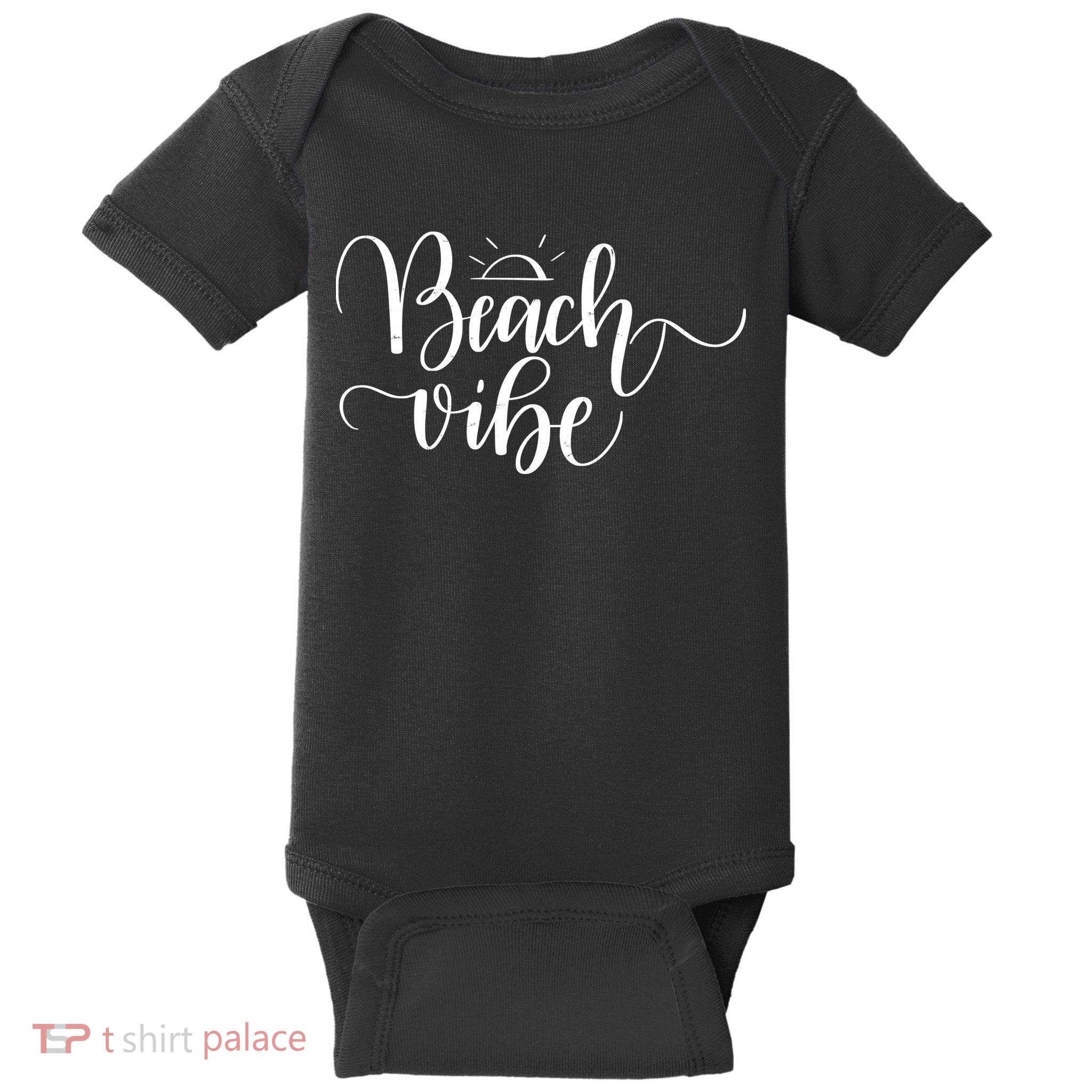 Beach Vibe Summer Fun Baby Bodysuit