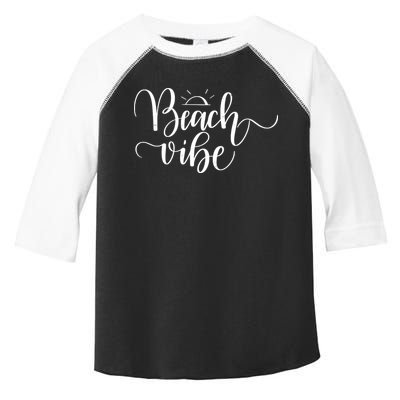 Beach Vibe Summer Fun Toddler Fine Jersey T-Shirt