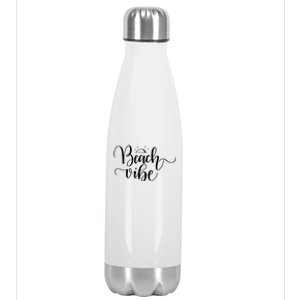 Beach Vibe Summer Fun Stainless Steel Insulated Water Bottle