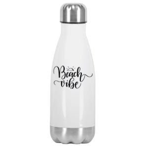 Beach Vibe Summer Fun Stainless Steel Insulated Water Bottle