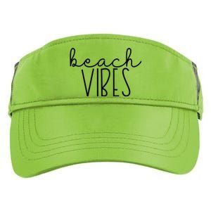 Beach Vibes Summer Vacation Vacay Cruise Trip Ocean Group Gift Adult Drive Performance Visor