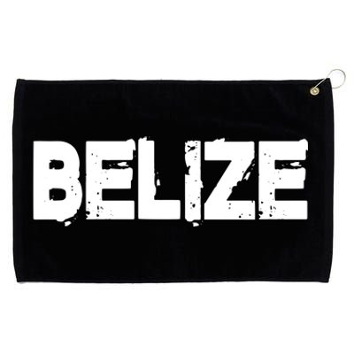 Belize Vintage Style Gift Family Vacation Gift Grommeted Golf Towel