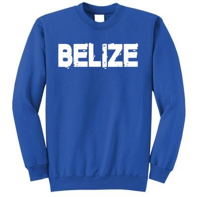 Belize Vintage Style Gift Family Vacation Gift Sweatshirt