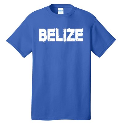 Belize Vintage Style Gift Family Vacation Gift Tall T-Shirt