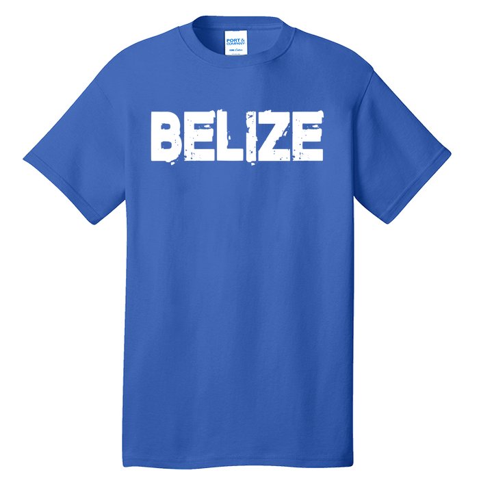 Belize Vintage Style Gift Family Vacation Gift Tall T-Shirt