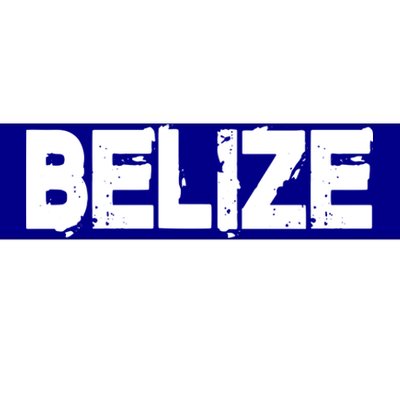 Belize Vintage Style Gift Family Vacation Gift Bumper Sticker