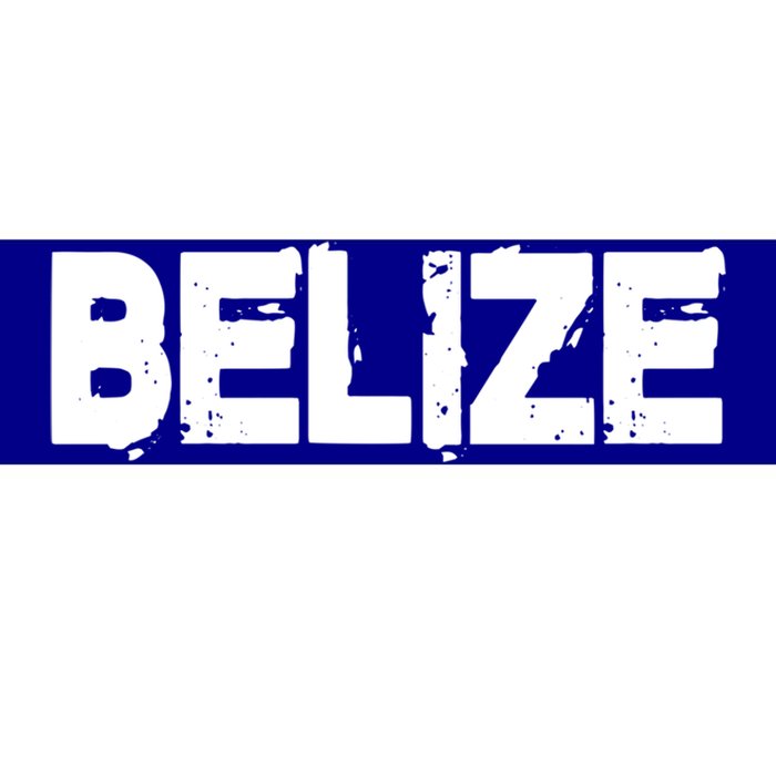 Belize Vintage Style Gift Family Vacation Gift Bumper Sticker