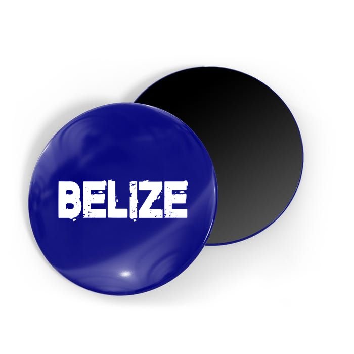 Belize Vintage Style Gift Family Vacation Gift Magnet