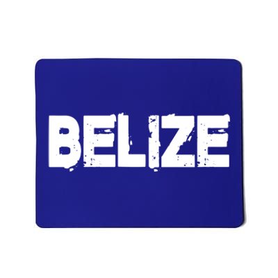 Belize Vintage Style Gift Family Vacation Gift Mousepad