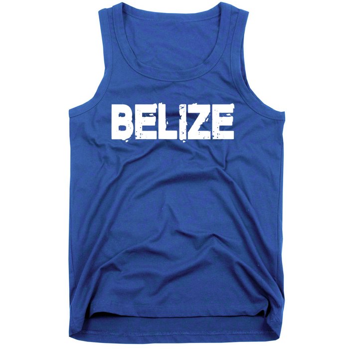 Belize Vintage Style Gift Family Vacation Gift Tank Top