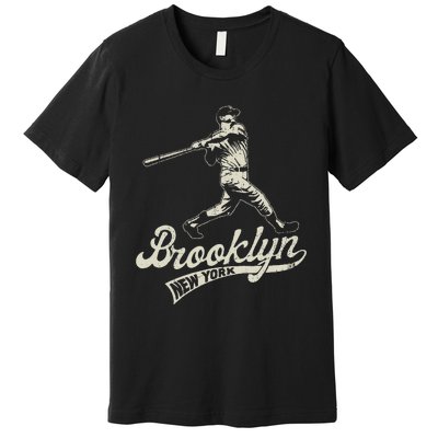 Baseball Vintage Style Brooklyn Premium T-Shirt