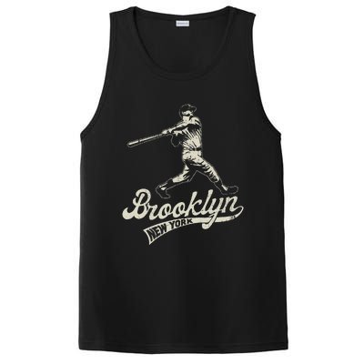 Baseball Vintage Style Brooklyn PosiCharge Competitor Tank