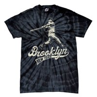 Baseball Vintage Style Brooklyn Tie-Dye T-Shirt