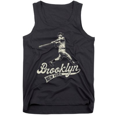 Baseball Vintage Style Brooklyn Tank Top