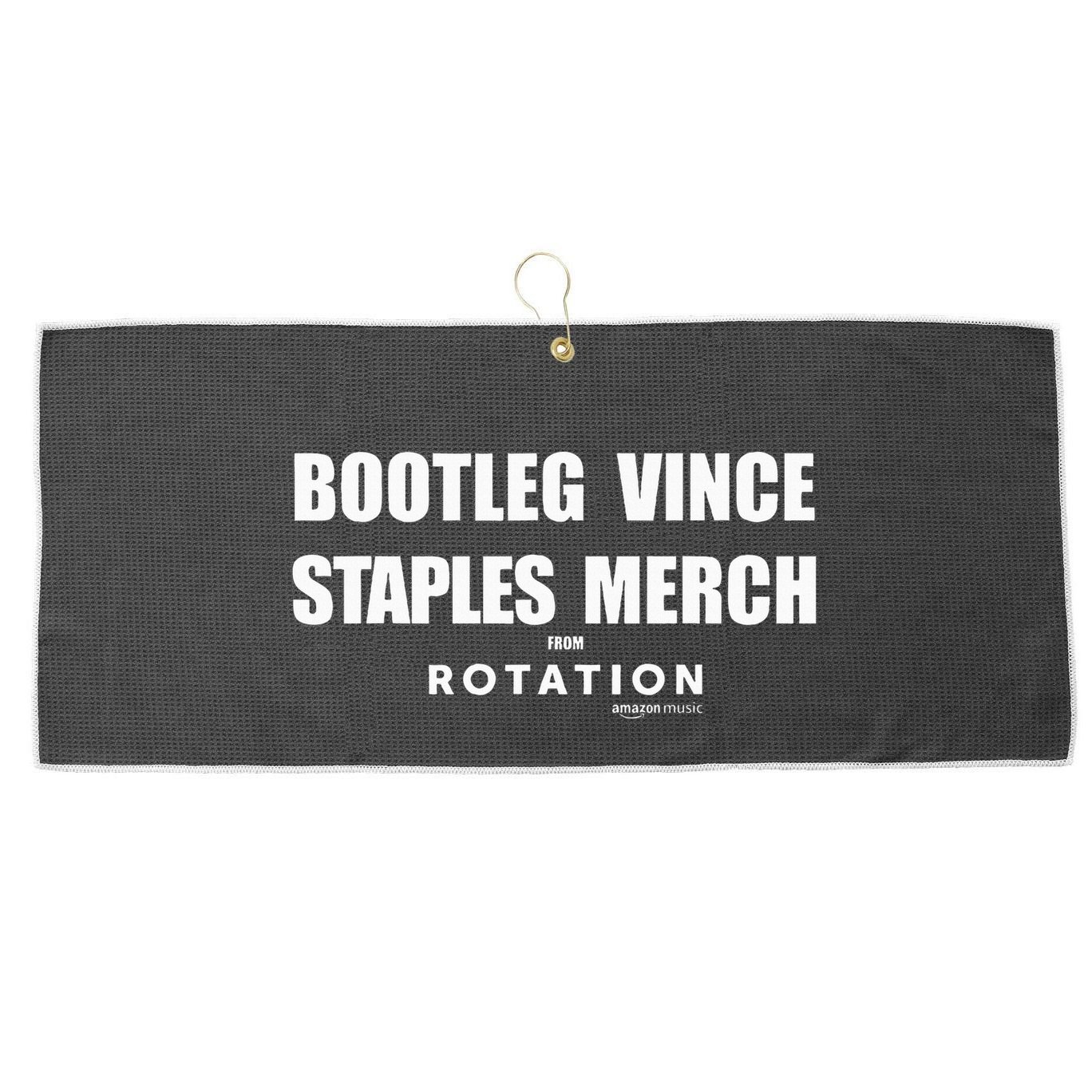 Bootleg Vince Staples Large Microfiber Waffle Golf Towel
