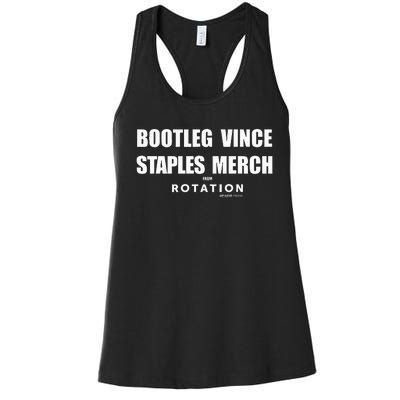 Bootleg Vince Staples Women's Racerback Tank