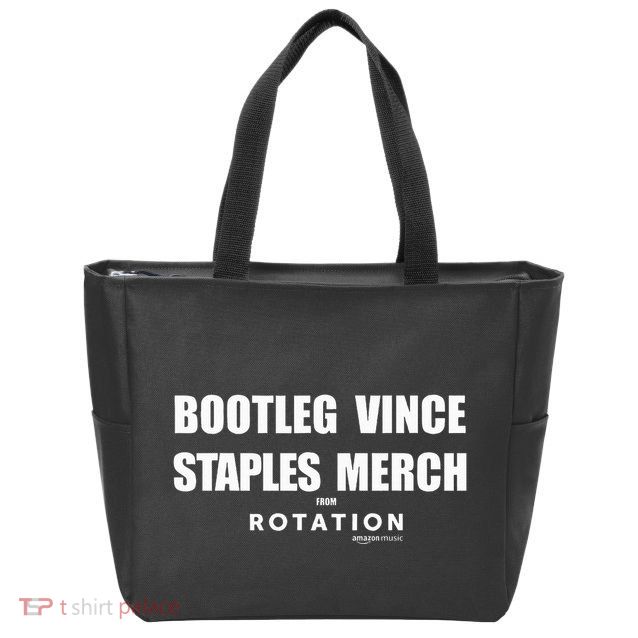 Bootleg Vince Staples Zip Tote Bag