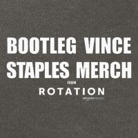 Bootleg Vince Staples Cotton Canvas Backpack