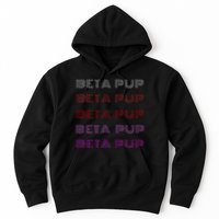 Bdsm Vintage Style Beta Pup G.A.Y Kink Roleplay Hoodie