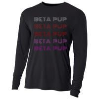 Bdsm Vintage Style Beta Pup G.A.Y Kink Roleplay Cooling Performance Long Sleeve Crew