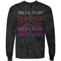 Bdsm Vintage Style Beta Pup G.A.Y Kink Roleplay Tie-Dye Long Sleeve Shirt