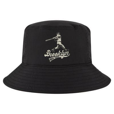 Baseball Vintage Style Brooklyn Cool Comfort Performance Bucket Hat