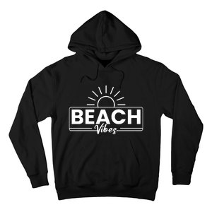 Beach Vibes Summer Graphic Hoodie