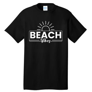 Beach Vibes Summer Graphic Tall T-Shirt