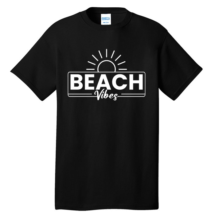 Beach Vibes Summer Graphic Tall T-Shirt