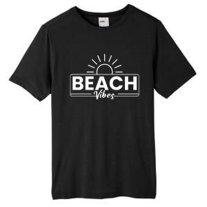 Beach Vibes Summer Graphic Tall Fusion ChromaSoft Performance T-Shirt