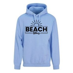 Beach Vibes Summer Graphic Unisex Surf Hoodie