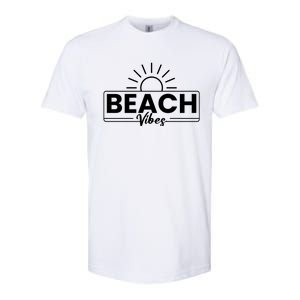 Beach Vibes Summer Graphic Softstyle CVC T-Shirt