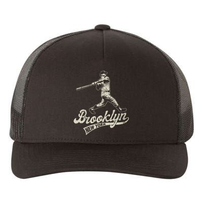 Baseball Vintage Style Brooklyn For Men & Women Yupoong Adult 5-Panel Trucker Hat