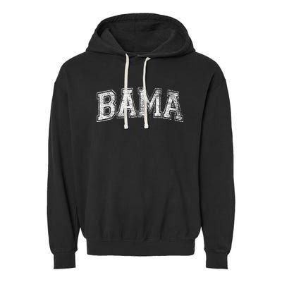 Bama Varsity Style Alabama Pride Flag Garment-Dyed Fleece Hoodie