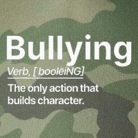 Bullying Verb The Only Action That Builds Character Legacy Tie Dye Trucker Hat