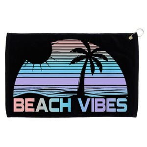 Beach Vibes Tank Tank Top Grommeted Golf Towel