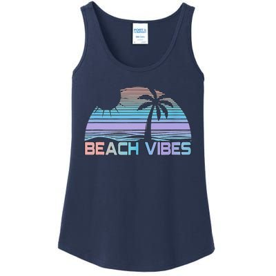 Beach Vibes Tank Tank Top Ladies Essential Tank