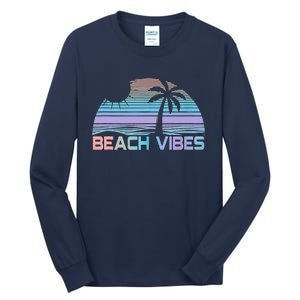 Beach Vibes Tank Tank Top Tall Long Sleeve T-Shirt