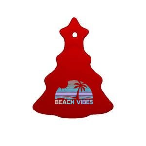 Beach Vibes Tank Tank Top Ceramic Tree Ornament