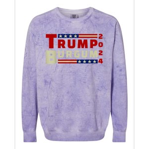 Burgum Vp Trump Vice President Burgum Trump Colorblast Crewneck Sweatshirt