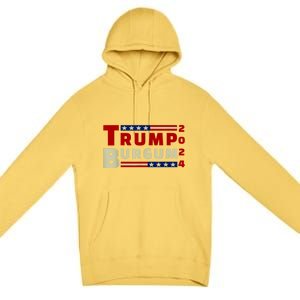 Burgum Vp Trump Vice President Burgum Trump Premium Pullover Hoodie