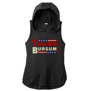 Burgum Vp Trump Vice President Burgum Trump Ladies PosiCharge Tri-Blend Wicking Draft Hoodie Tank